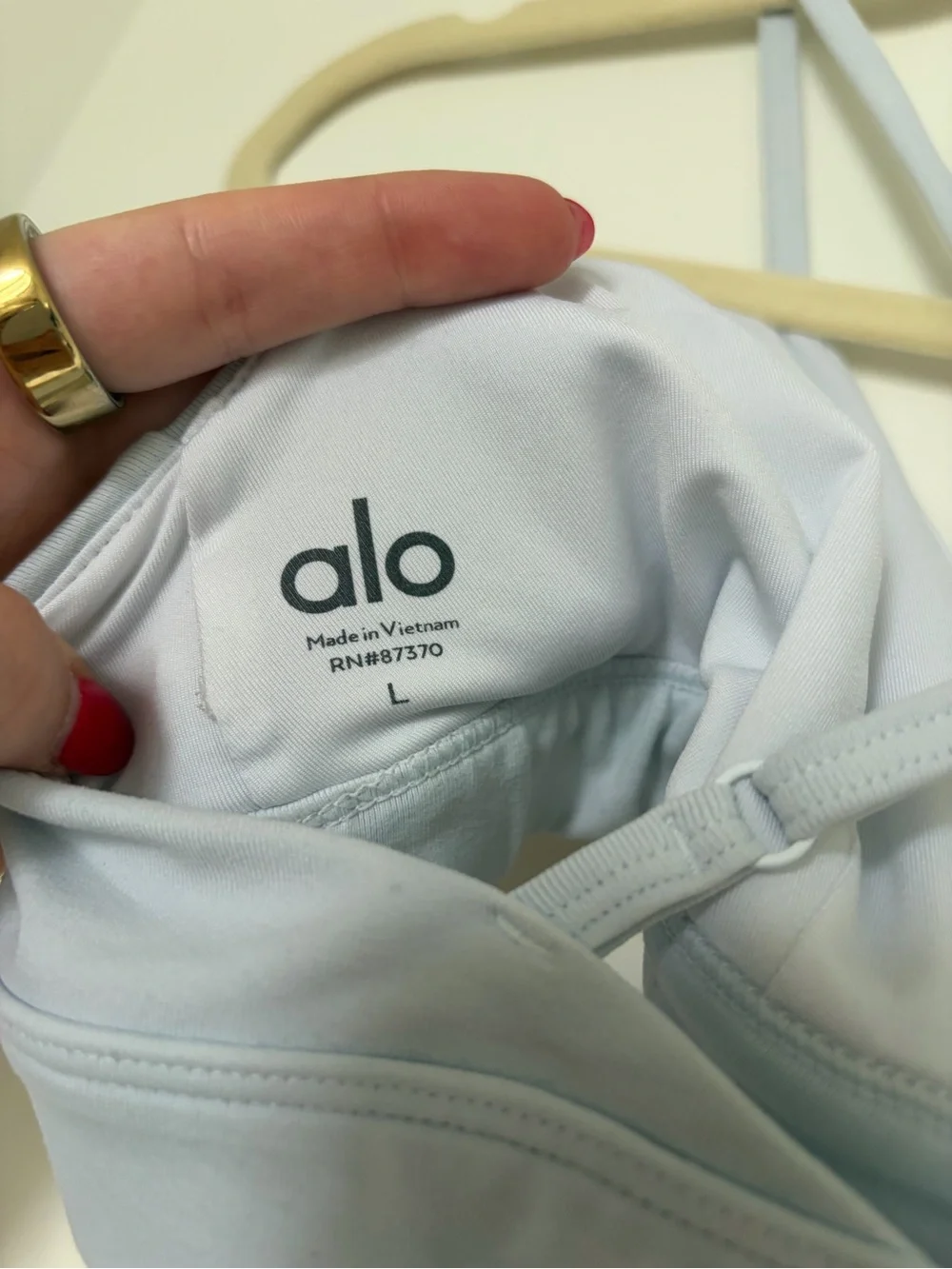 ALO Yoga Women's Bralette - Strappy Back - Picture 3 of 3